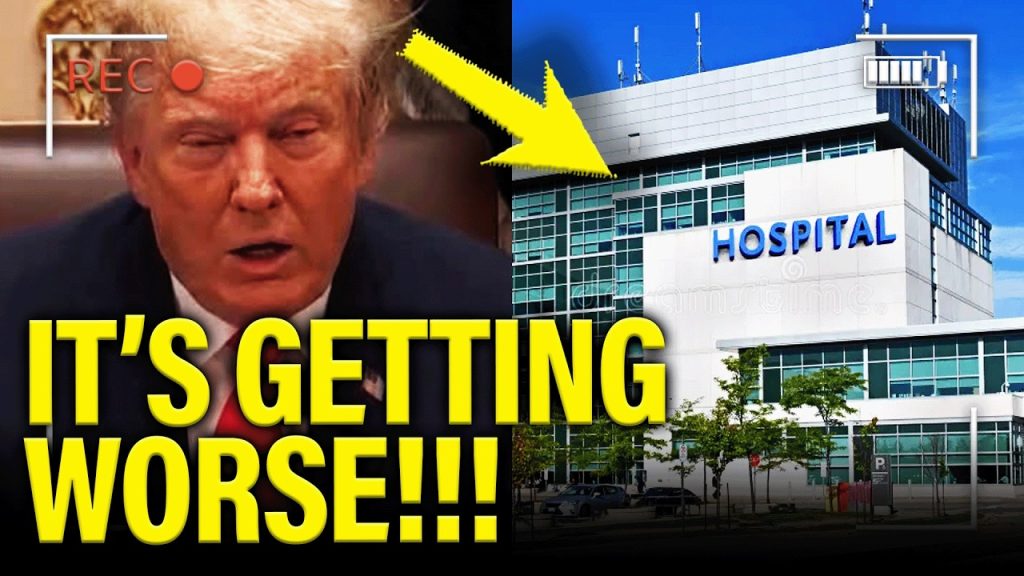 UH OH! Trump PANICS as Health takes TURN FOR WORSE!!