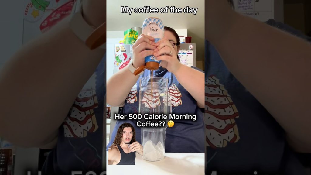 Her 500 Calorie Morning Coffee?!☕️ 🤯 (Fat Loss Coach Reacts) #fitness