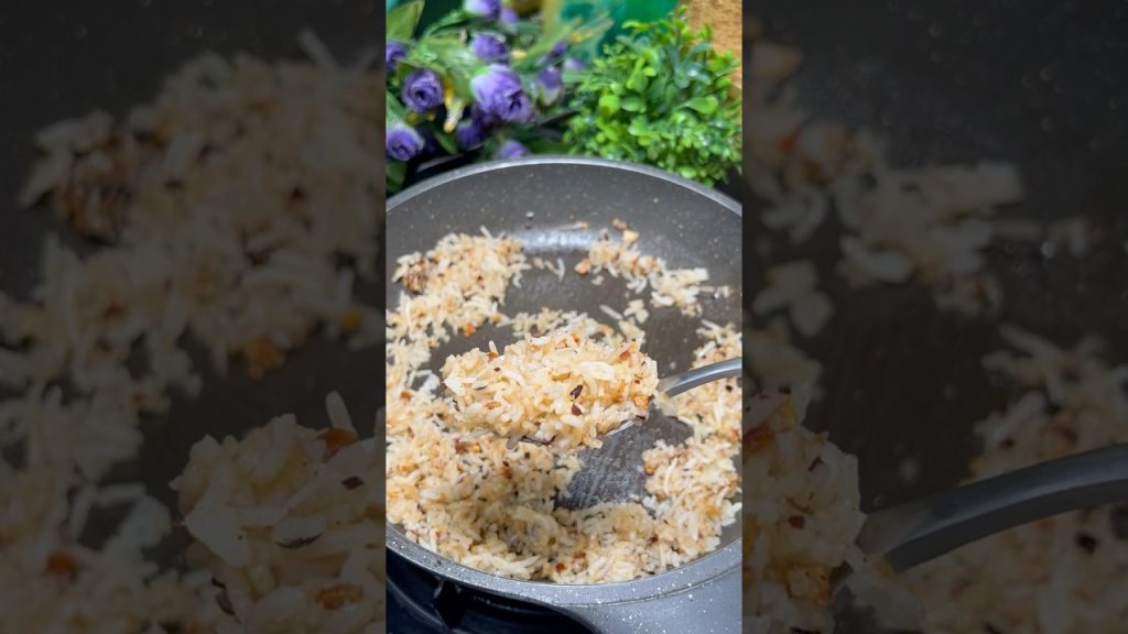 Chilli Garlic Rice | Butter Garlic Rice #lunch #cooking #food #recipe