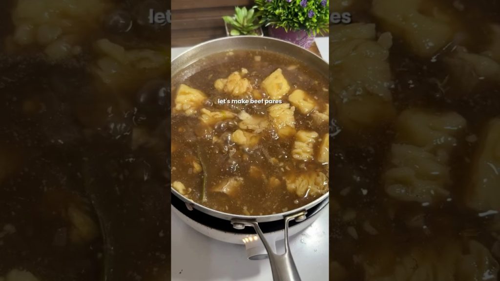 How to Cook Beef Pares | Flavorful Filipino Comfort Food Recipe #BeefPares #FilipinoFood #EasyRecipe