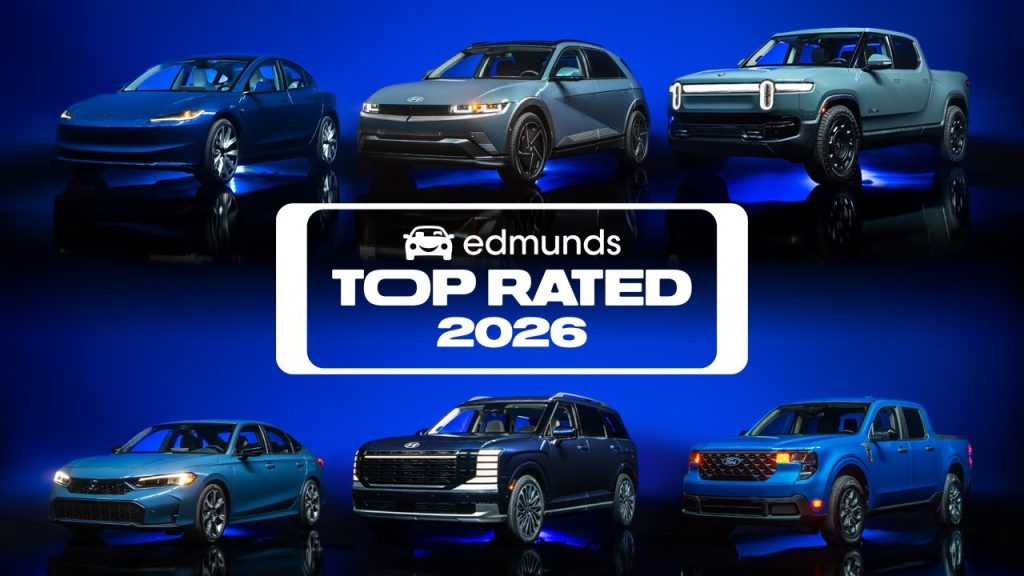 Edmunds Top Rated 2026 | The Best Cars, Trucks and SUVs for 2026