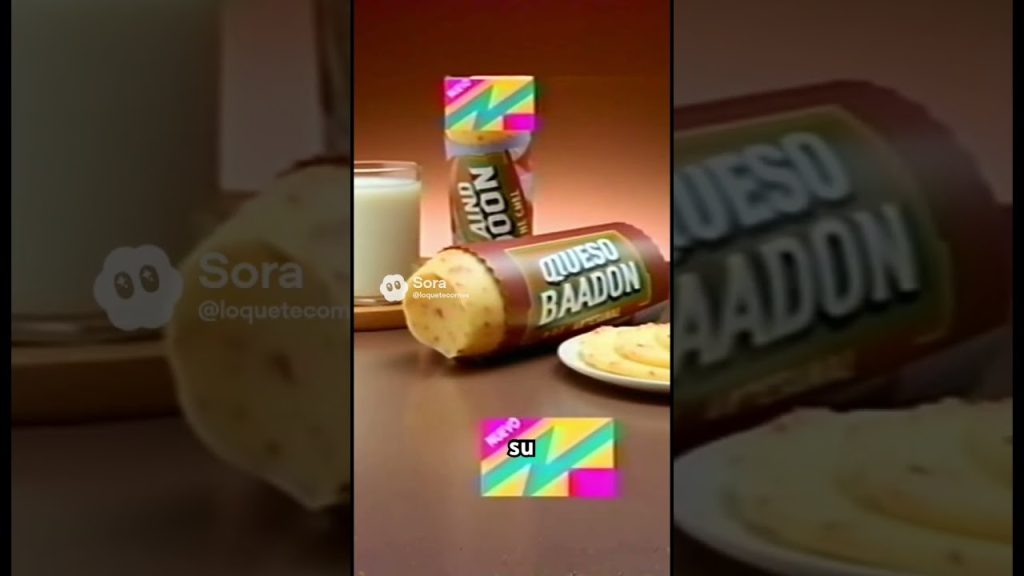 El delicioso queso badón de Chile #humor #comercialtv #comercialretro