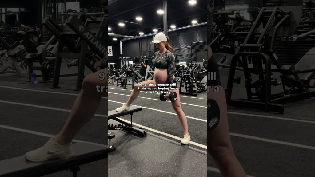 ^^^ I explain more in the tagged video 💪 #pregnancy #pregnancyfitness #pregnancytips #fitness