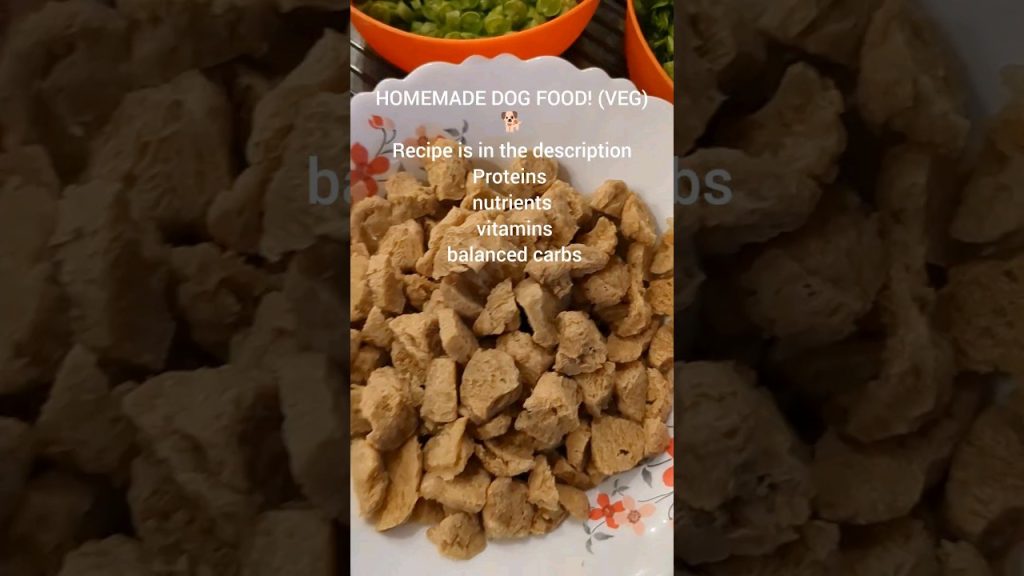 Homemade dog food recipe (100% vegan)