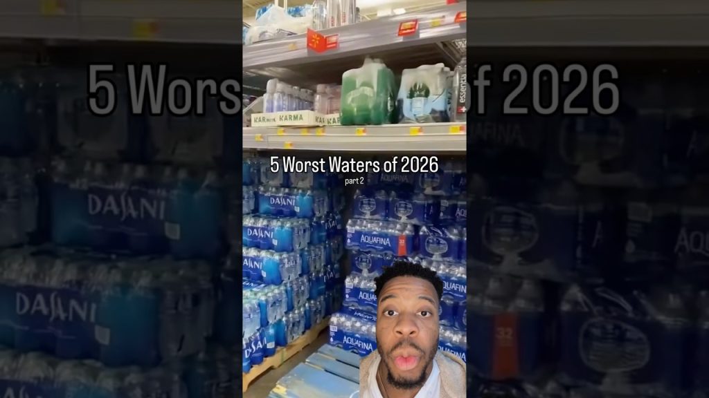 5 Worst Waters of 2026 ⚠️💧 #water #health #waterbottle