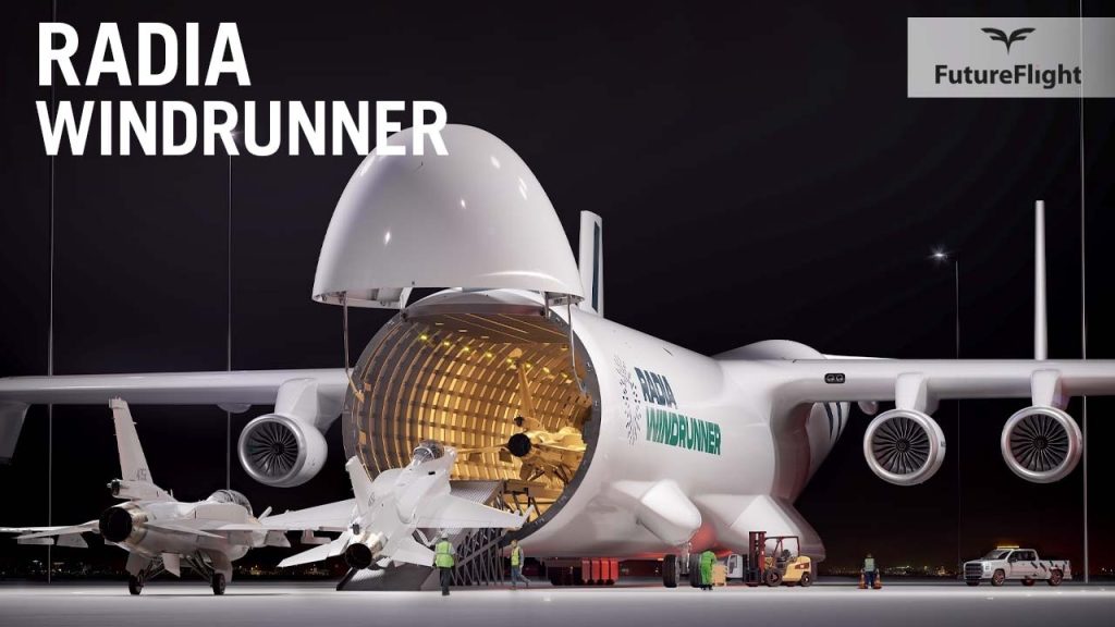 Radia’s Supersized Windrunner Freighter Aircraft Is Set To Be a Megalifter – FutureFlight