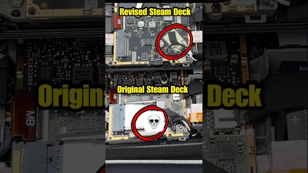 Launch Day Steam Decks Have a Design Flaw #tech #technology #pc #shorts