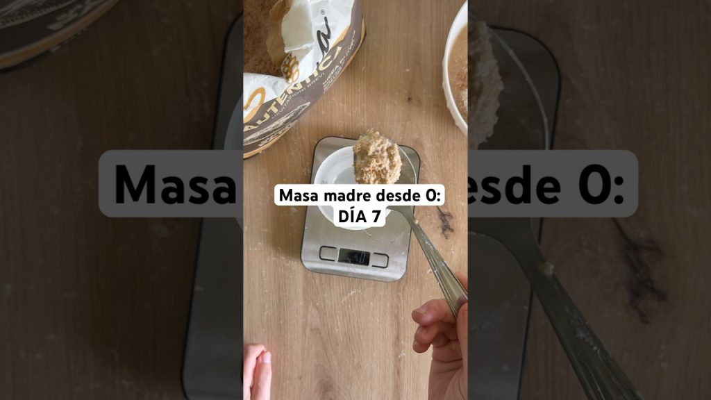 Masa madre desde 0: DÍA 7 #food #recipe