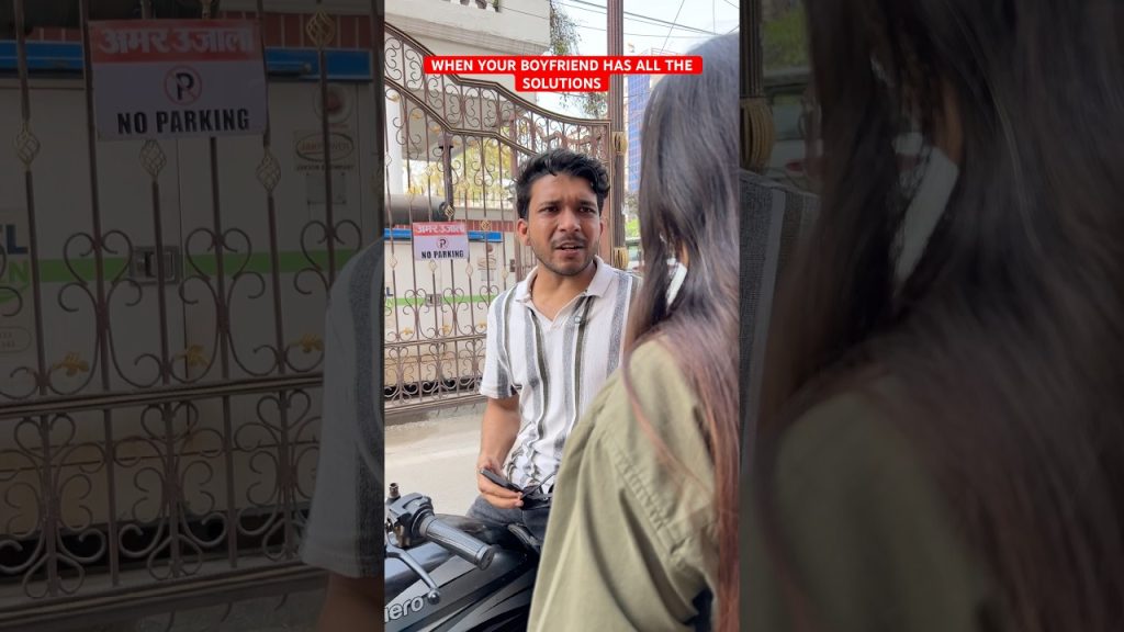 Boyfriend has all the solutions #comedy #boyfriend #real #trendingshorts #viralshort #funny #shorts