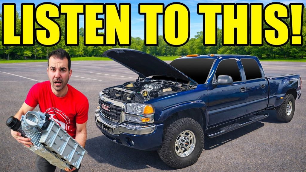 I Installed A TRX HELLCAT Supercharger On My LS-Powered GMC Sierra Quadrasteer! INSANE SOUND!