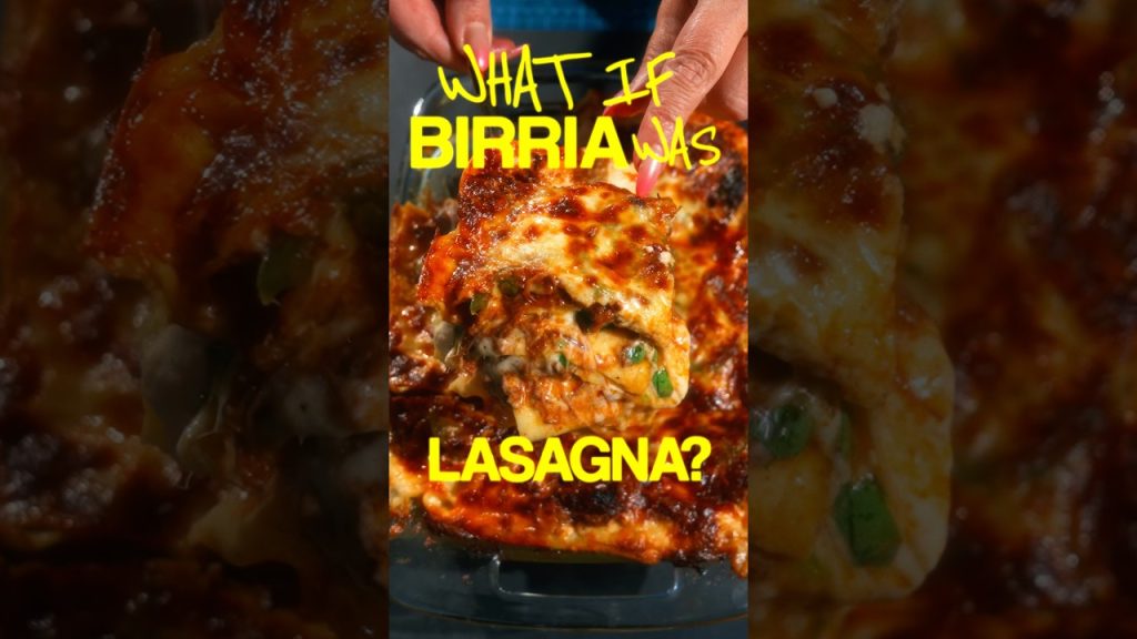 Birria Lasagna (with consommé on the side) #cooking #food #recipe