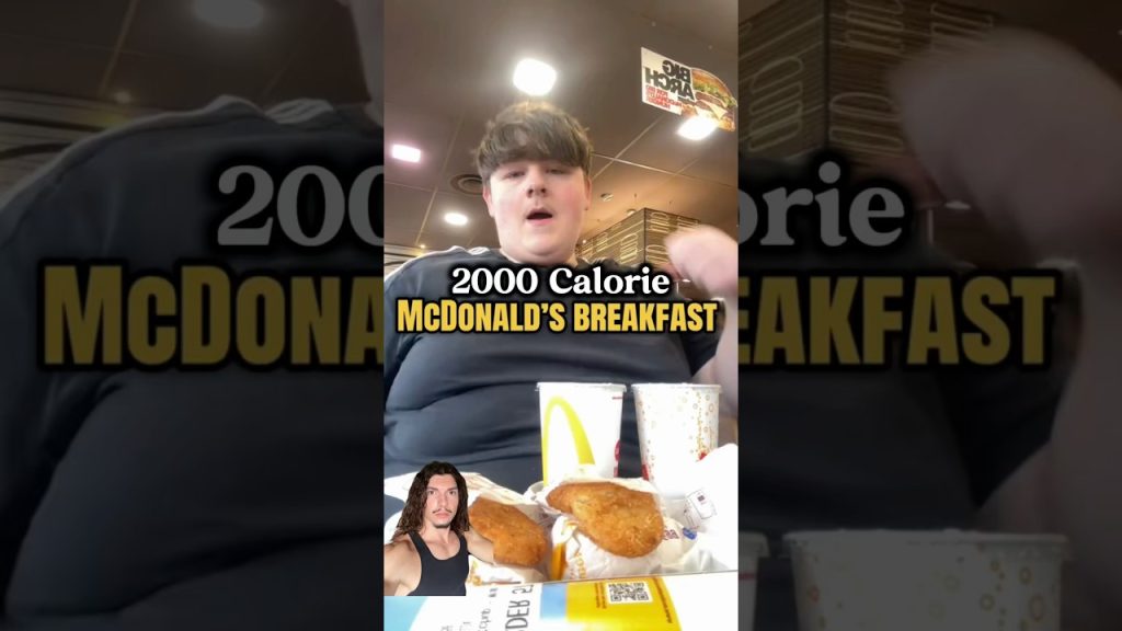 His 2000 Calorie McDonald’s Breakfast!? 🤯 (Fat Loss Coach Reacts) #fitness
