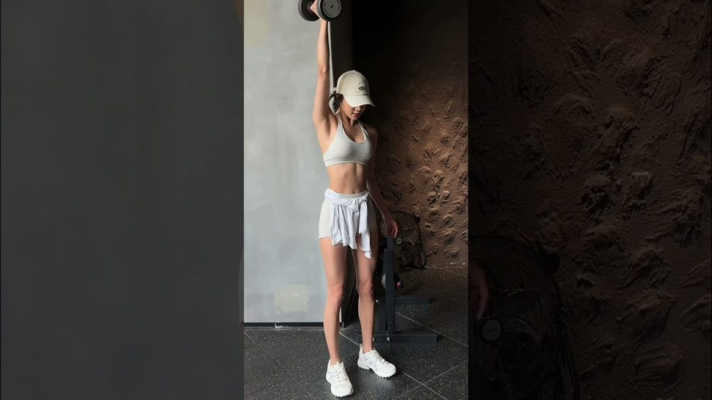 Chinese Girl Gym Workout 3479💪 Asian Fitness Model Inspiration🔥#shorts