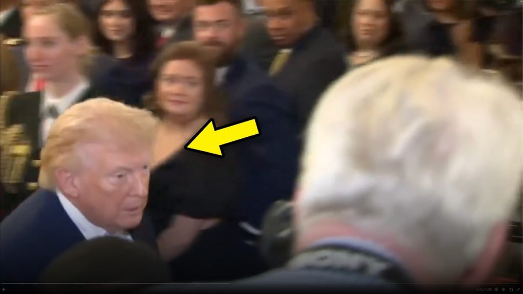 Trump just had a health episode at the WH