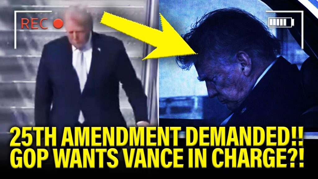 Trump’s HEALTH CRASHES in WAR as 25th AMENDMENT DEMANDED!!