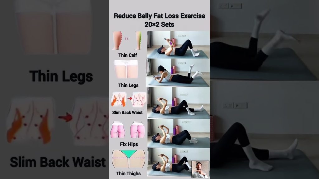 Reduce belly fat loss exercise at home #exercise #weightloss #fatloss #fitness #yoga #yt