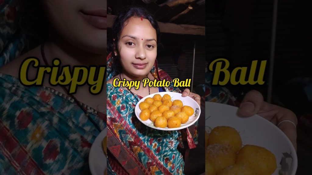Crispy potato ball🤤#shorts #youtubeshorts #minivlog #food #recipe #viral @drdebanshicreation