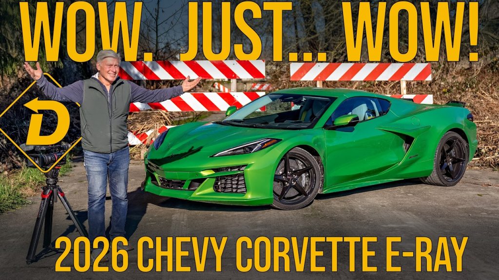 2026 Chevrolet Corvette E-Ray Delivers Exotic Car Performance #automotive