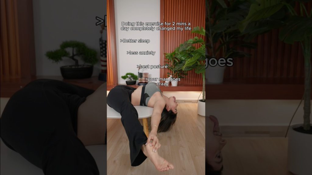 You can do this exercise every morning 🤗 #flexibility #exercises #fitness