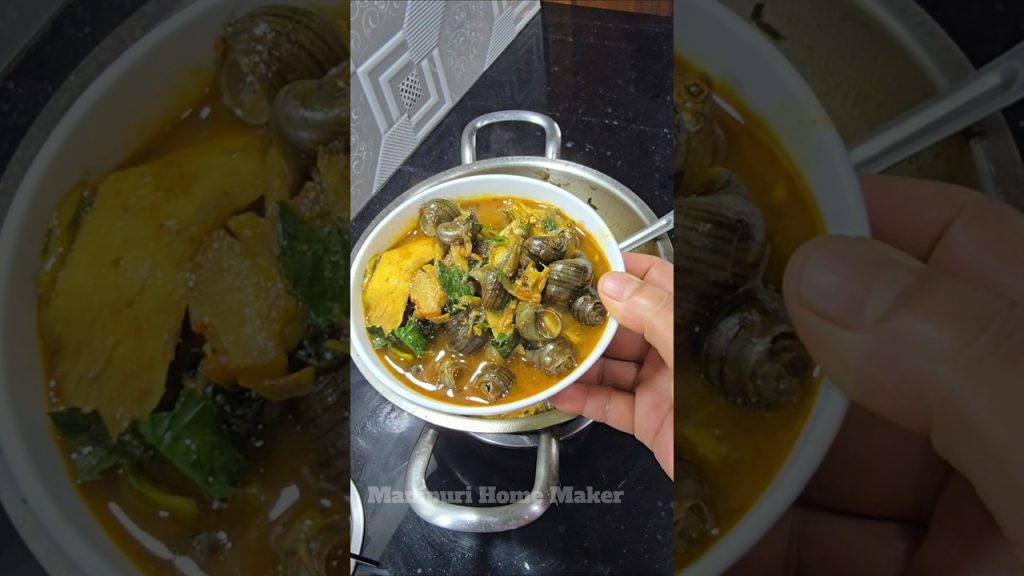 Bambooshoots With Snails Recipe 🐌🔥🔥😋  #food #recipe