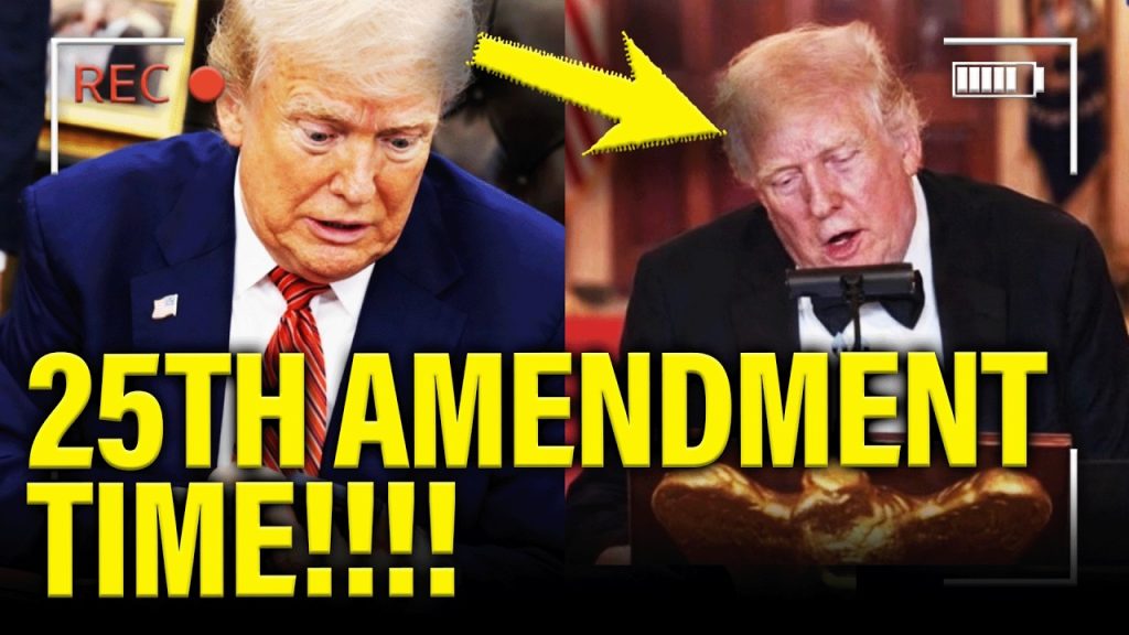 Trump LOSES IT at 25th AMENDMENT as HEALTH COLLAPSES!!