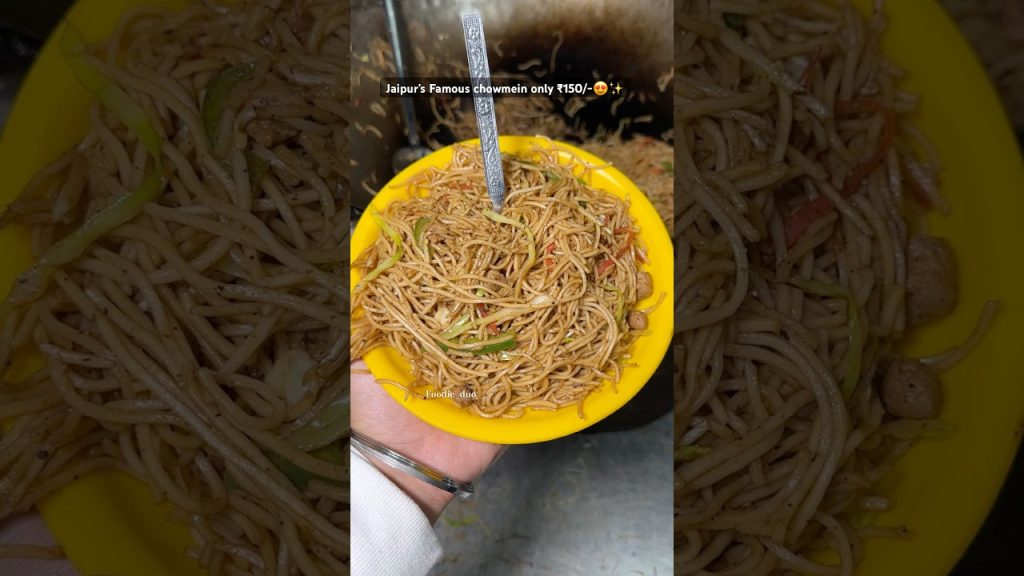 Chowmein Only ₹150/-😍✨| #shorts #chowmein #streetfood #indianstreetfood #food #recipe #jaipur