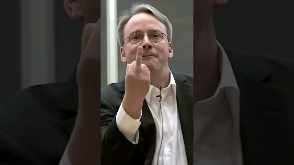 Linus: Fu_k You! Nvidia #linux #nvidia  #technology #computer #tech #windows  #linustorvalds