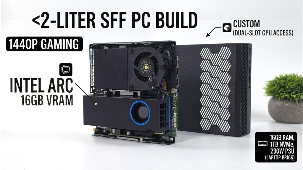 This Super Tiny 2-Liter Gaming PC Runs Everything!