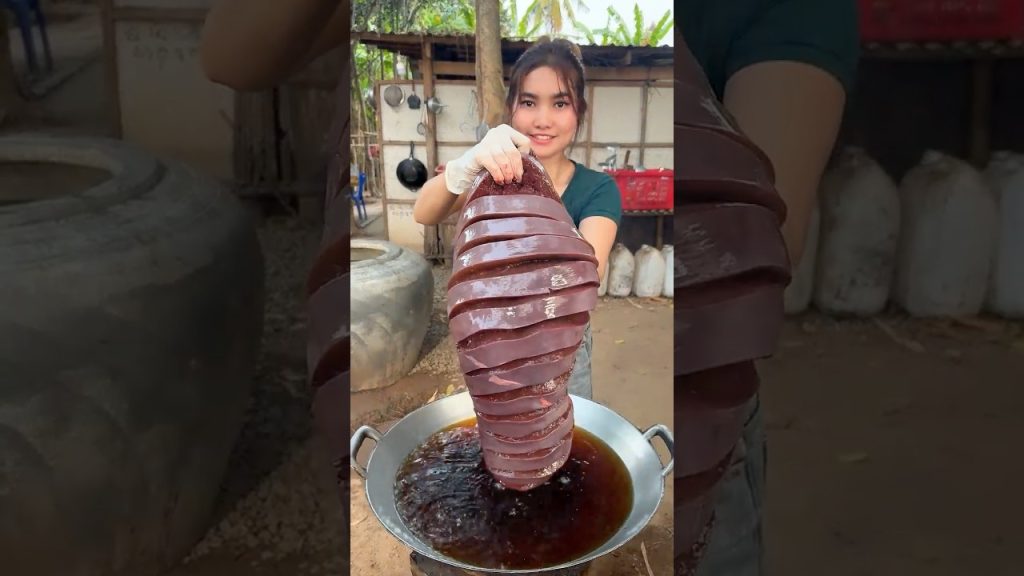 Cooking yummy deep fried food recipe