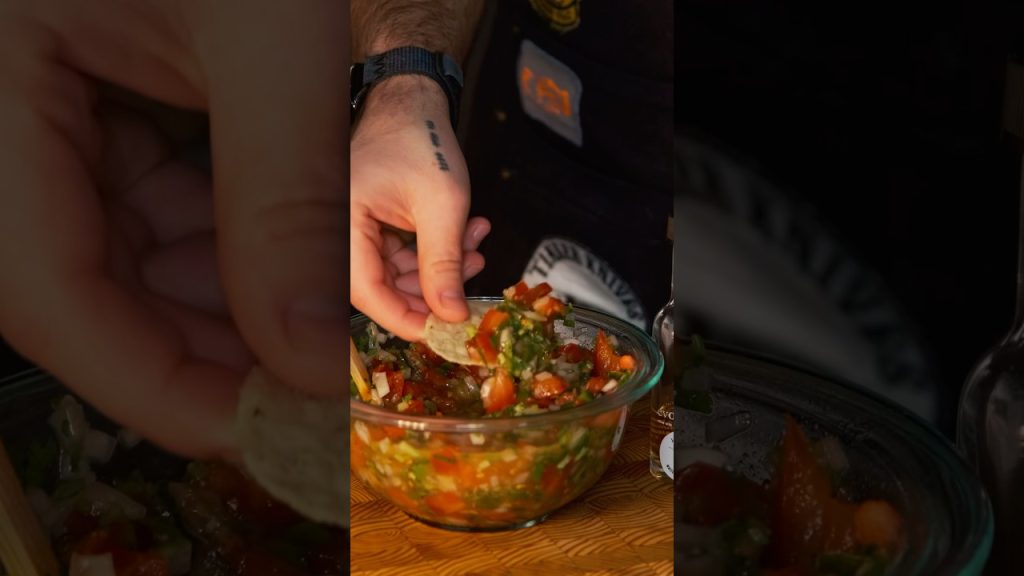 Pico De Gallo (fresh salsa) #food #recipe #snacks