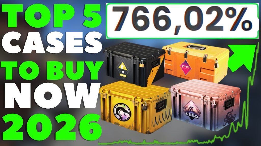 Top 5 CS2 Cases To Buy Right Now For CS2 Investing
