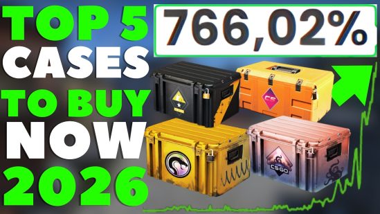Top 5 CS2 Cases To Buy Right Now For CS2 Investing