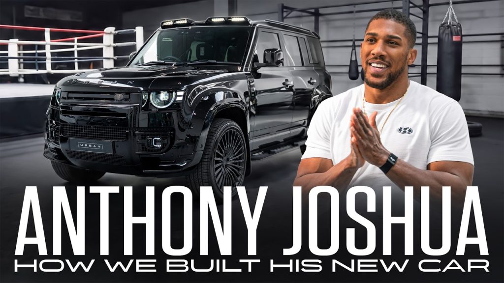 Anthony Joshua Gets The Keys To His CUSTOM Land Rover