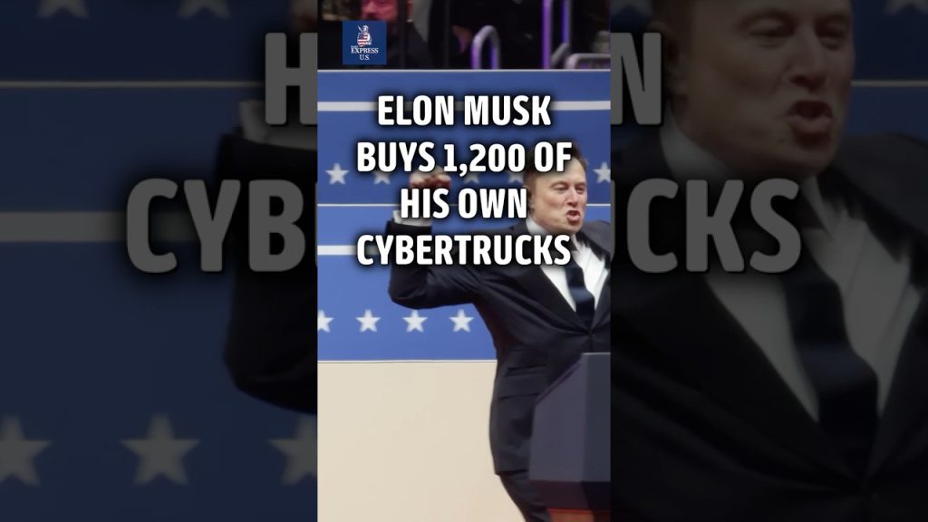 Elon Musk Buys Over 1200 Cybertrucks Through SpaceX  #news #elonmusk #technology #cars #money