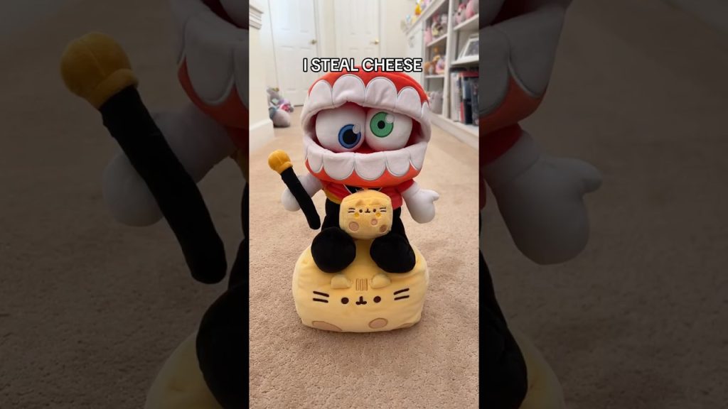 Hee #pusheen #plush #plushies #kawaii #cute #cat #kitty #squish #squishy #squishmallows #funny #tadc