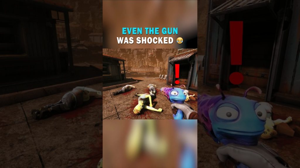 Even the Gun Was Shocked 😂 | CSG #Shorts | #HighOnLife #Funny #Gaming #Memes