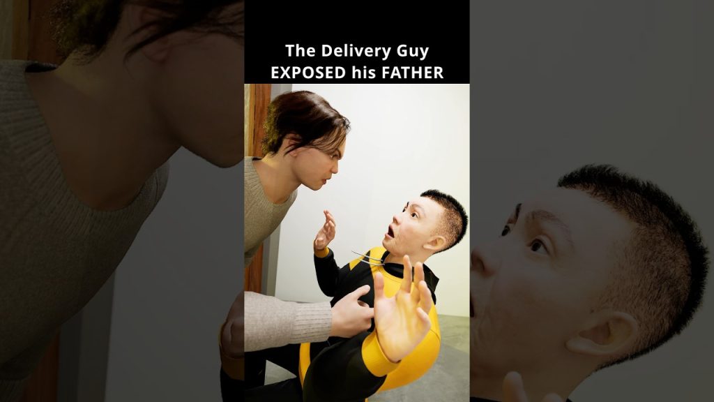 The Delivery Guy EXPOSED his FATHER #shortsfeed #funny #story