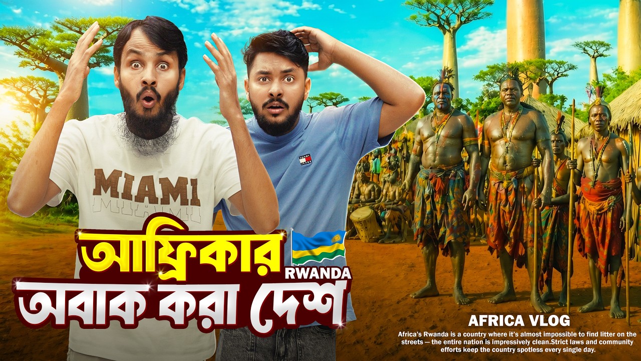 আফ্রিকার অবাক করা দেশ রুয়ান্ডা | Vlog Africa | Family Entertainment bd | Bangla Funny Video | Rwnda