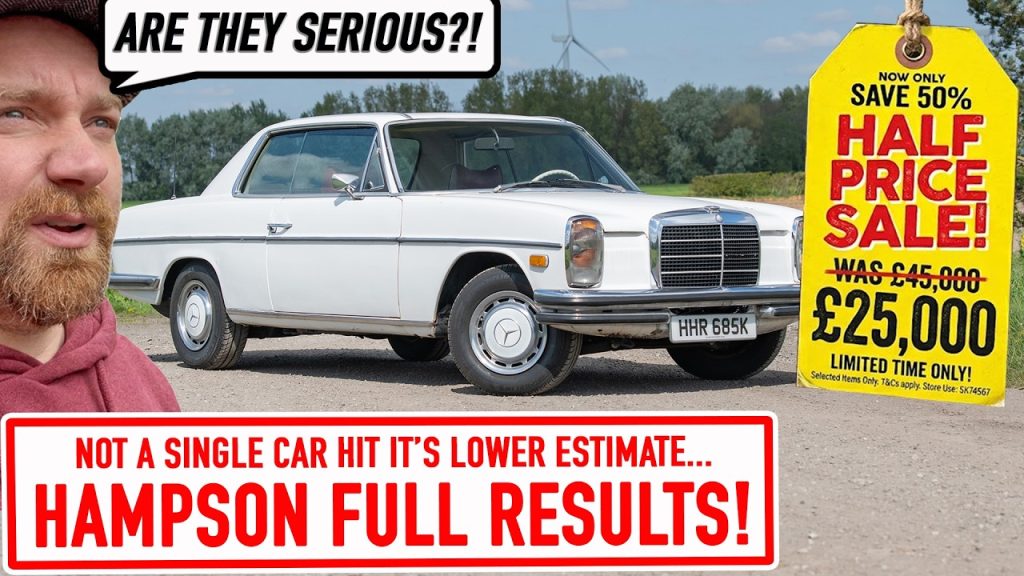 THEY JUST GAVE THE CARS AWAY! Hampson Classic Car Auction Full Results