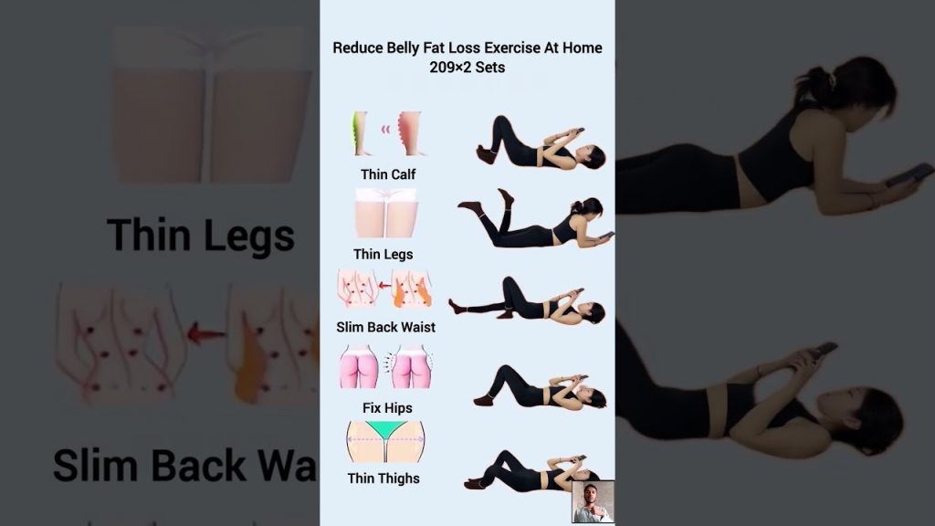 Reduce belly fat loss exercise at home #exercise #weightlosstips #reducebellyfat #fitness #yoga #yt