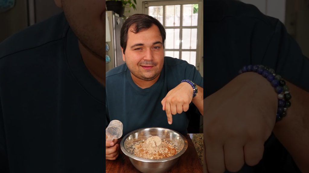 Un desayuno con chía antes de entrenar! #aiuda #recetas #food #recipe #shorts #cooking #receta