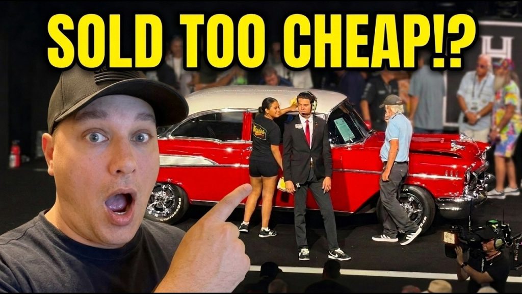 I Sold My ’57 Chevy Bel Air at Barrett Jackson… for WAY Too Cheap
