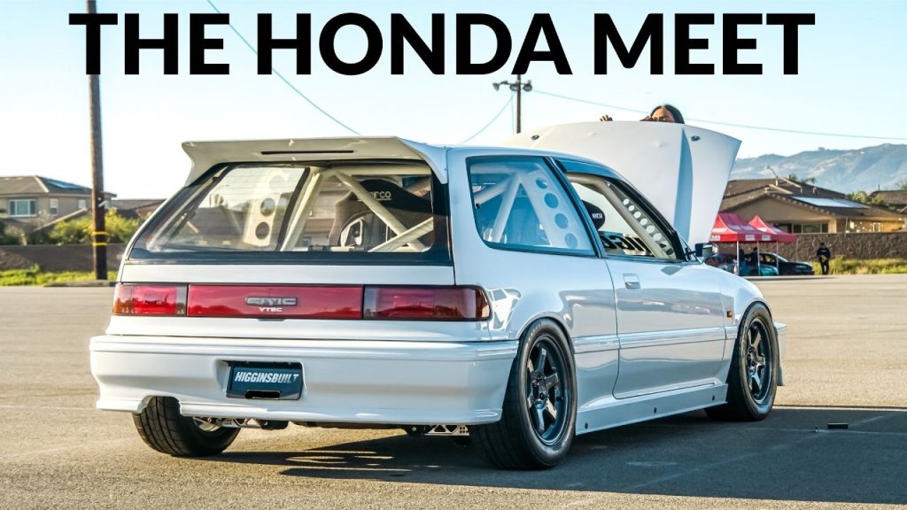 The Greatest Honda Show in California! The Honda Meet! Part. 1/3