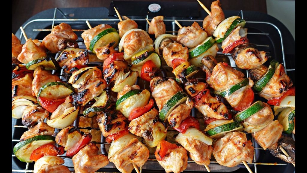 EXPRESOWE SZASZŁYKI Z KURCZAKA  #food #recipe #jedzenie #cooking #diner #grill