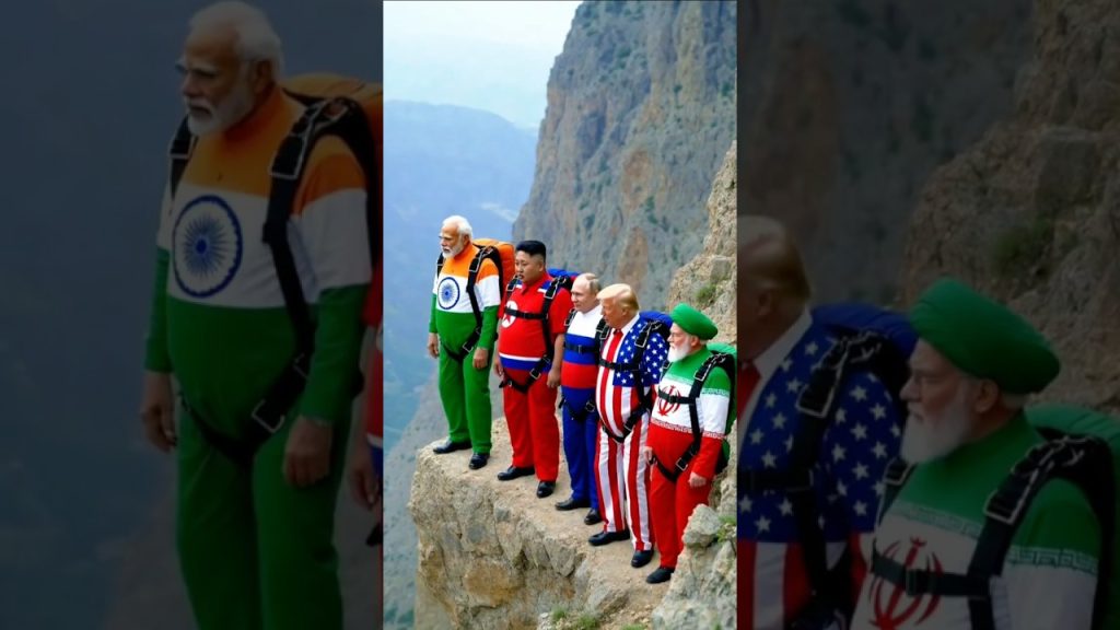 Trump Parachute Went WRONG 🤣 AI Funny Parody