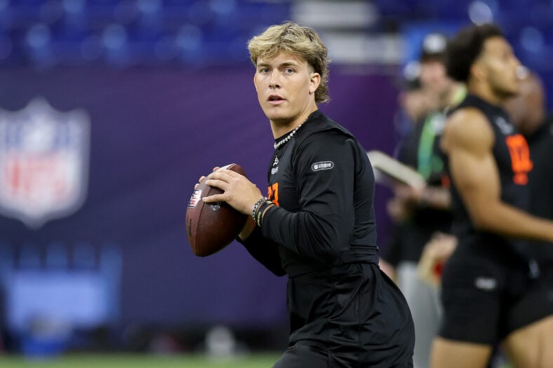 Giants Quarterback Jaxson Dart Supports Trump at Rally, Teammate Abdul Carter Calls Him Out