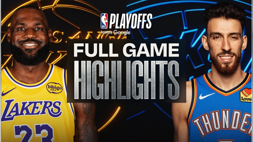 #4 LAKERS at #1 THUNDER | FULL GAME 1 HIGHLIGHTS | May 5, 2026
