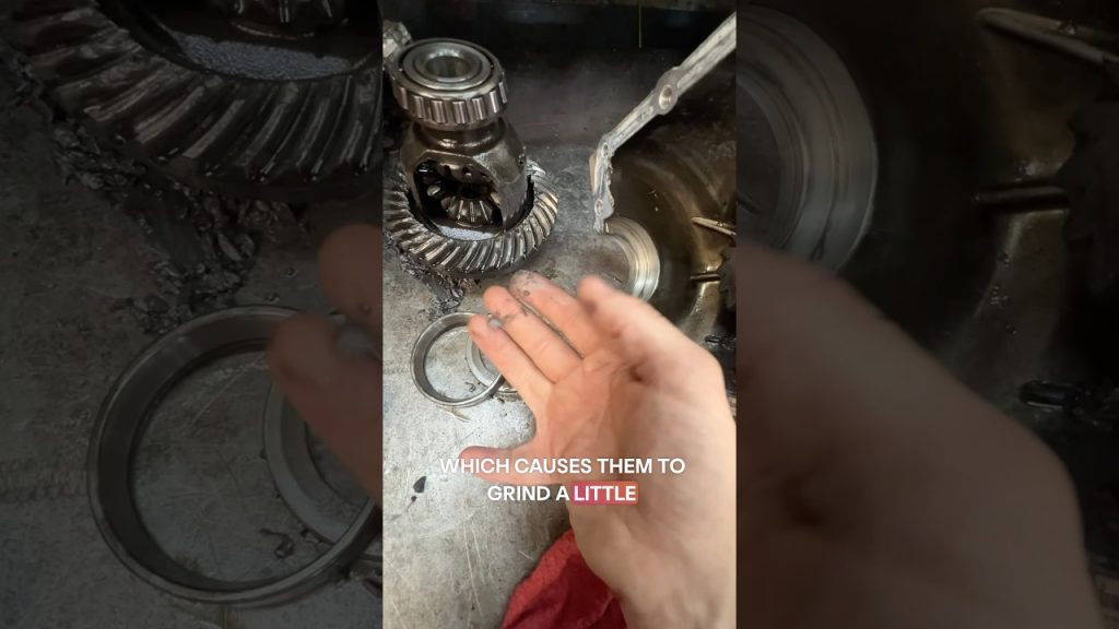 How different tires can blow your differential. #cars #shorts #mechanic #automobile