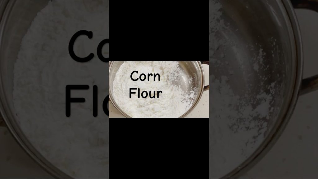 Only Corn Flour Needed  #homemade #food #recipe #yummy #easy #cornflour #cornstarch