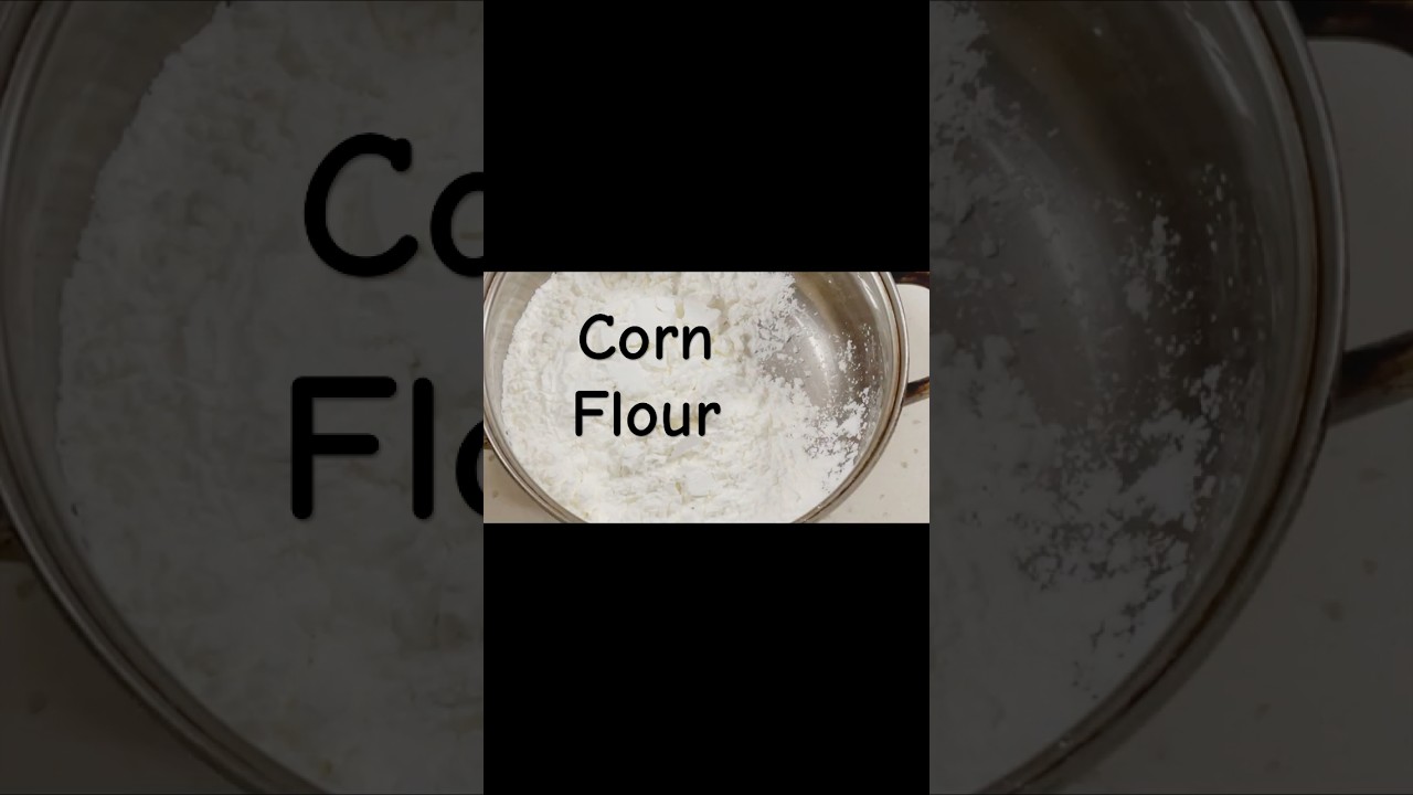 Only Corn Flour Needed  #homemade #food #recipe #yummy #easy #cornflour #cornstarch